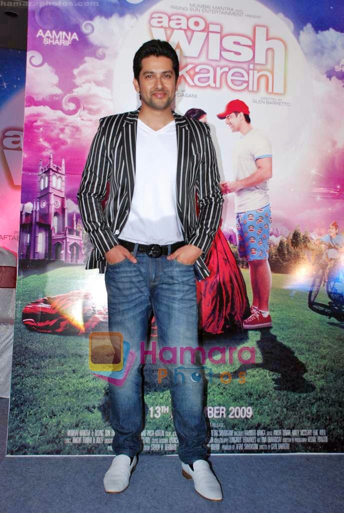 Aftab Shivdasani at the Music release of film Aao Wish Karein in Mumbai on 23rd Oct 2009 
