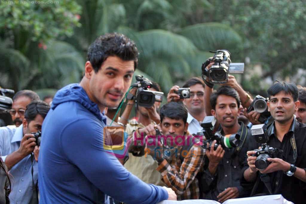 John Abraham at promotional event for UTV Bindass new reality show Big Switch in Mumbai on 23rd Oct 2009 
