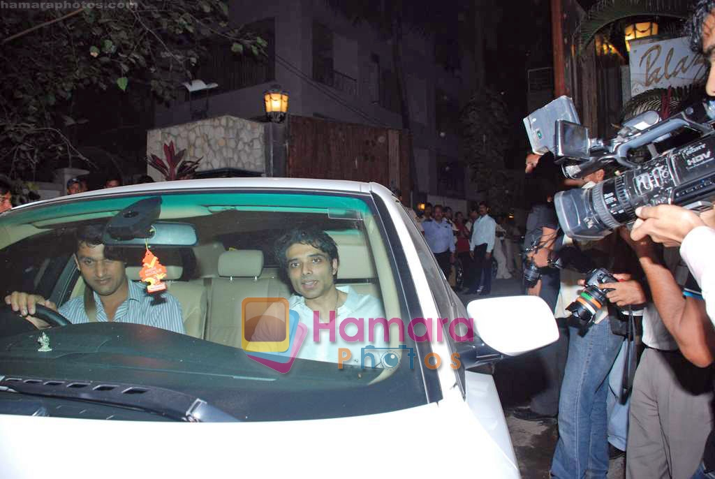 Uday Chopra at Hrithik's mom Pinky Roshan's bash in Juhu Residence on 25th Oct 2009 