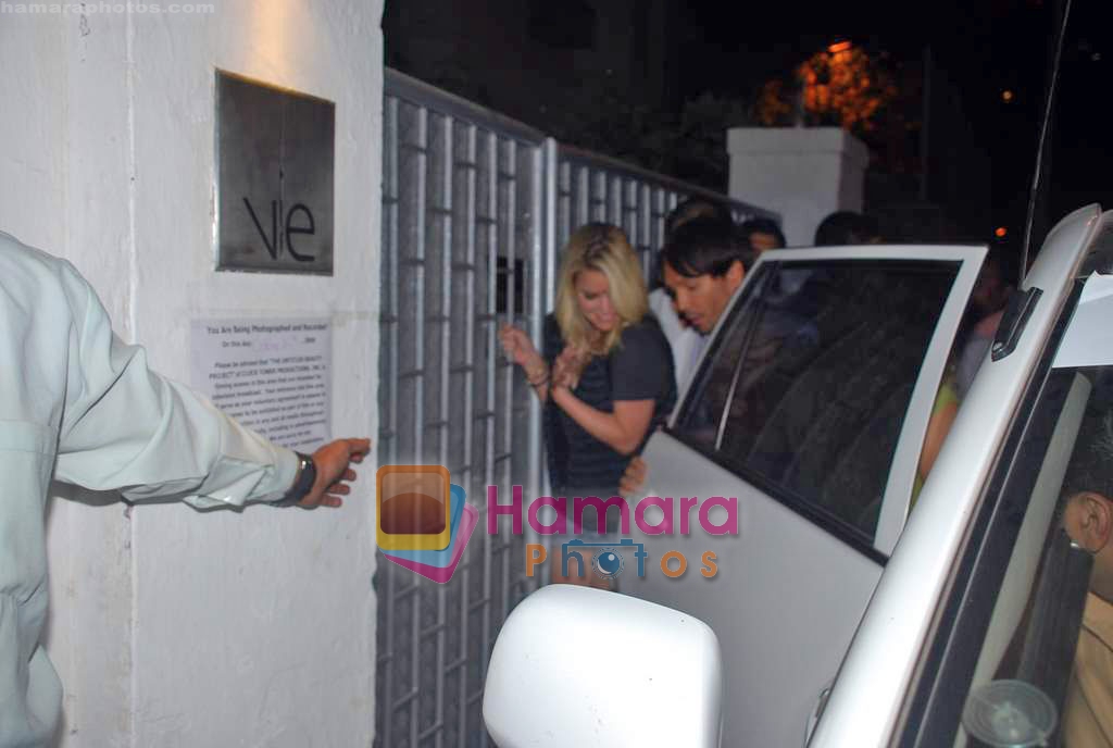 Jessica Simpson at Gitanjali Bollywood bash in Vie Lounge on 26th Oct 2009 