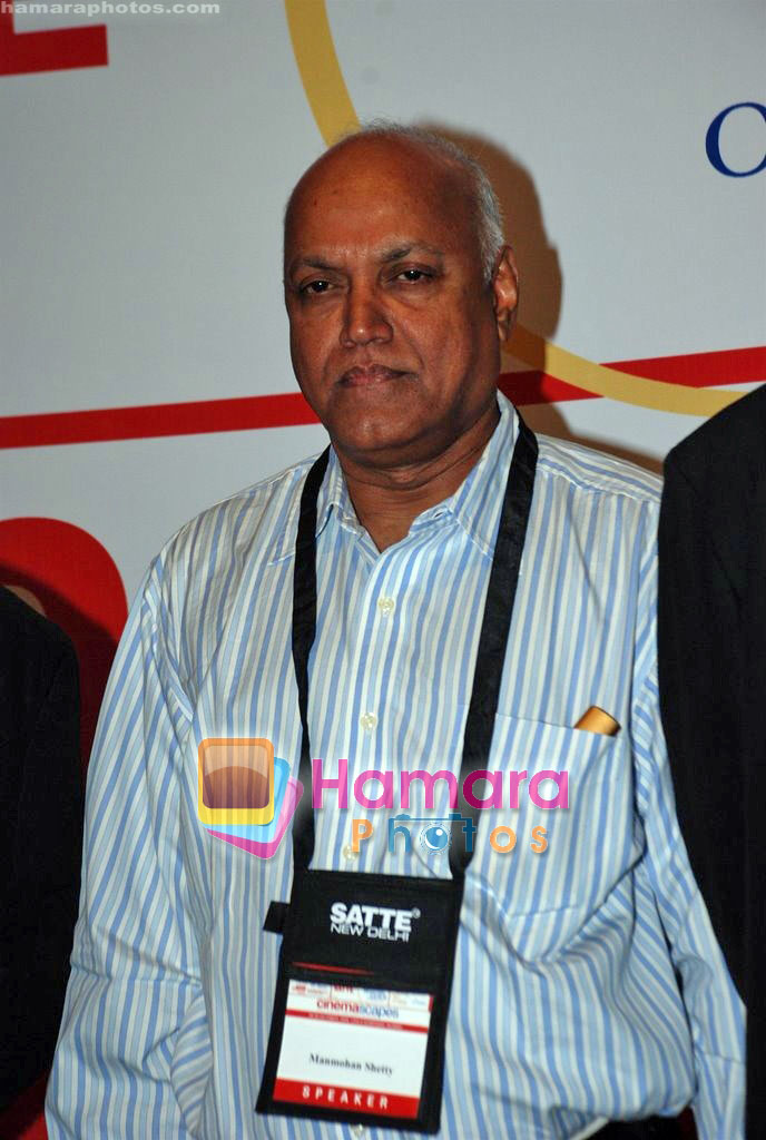 Manmohan Shetty at Cinemascapes conference in Hotel Leela, Andheri, Mumbai on 28th Oct 2009 
