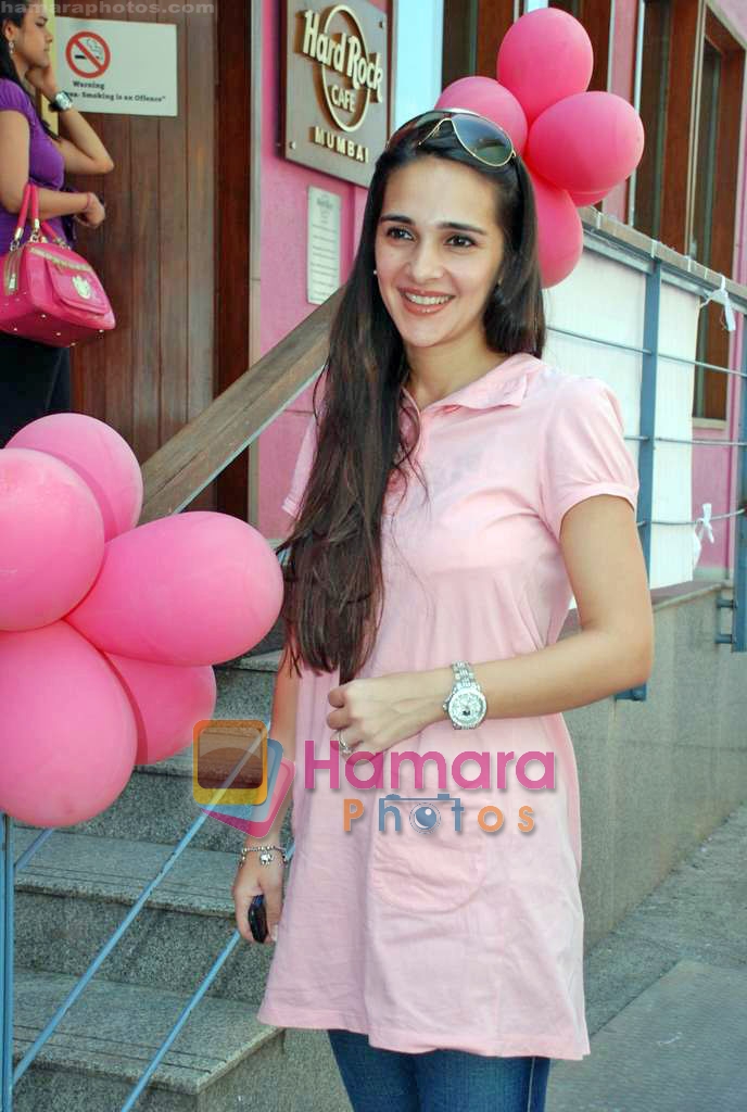 Tara Sharma at Breast cancer awareness event in Hard Rovk Cafe on 29th Oct 2009 