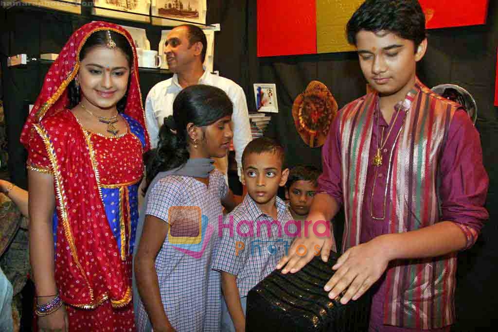 Avika Gor, Avinash Mukherjee at an event for Asha Sadan Kids in Mumbai on 11th Nov 2009 