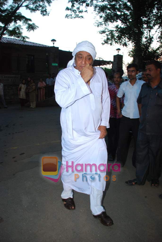 ranjeet at Simple Kapadia's prayer meeting in Juhu on 13th Nov 2009 