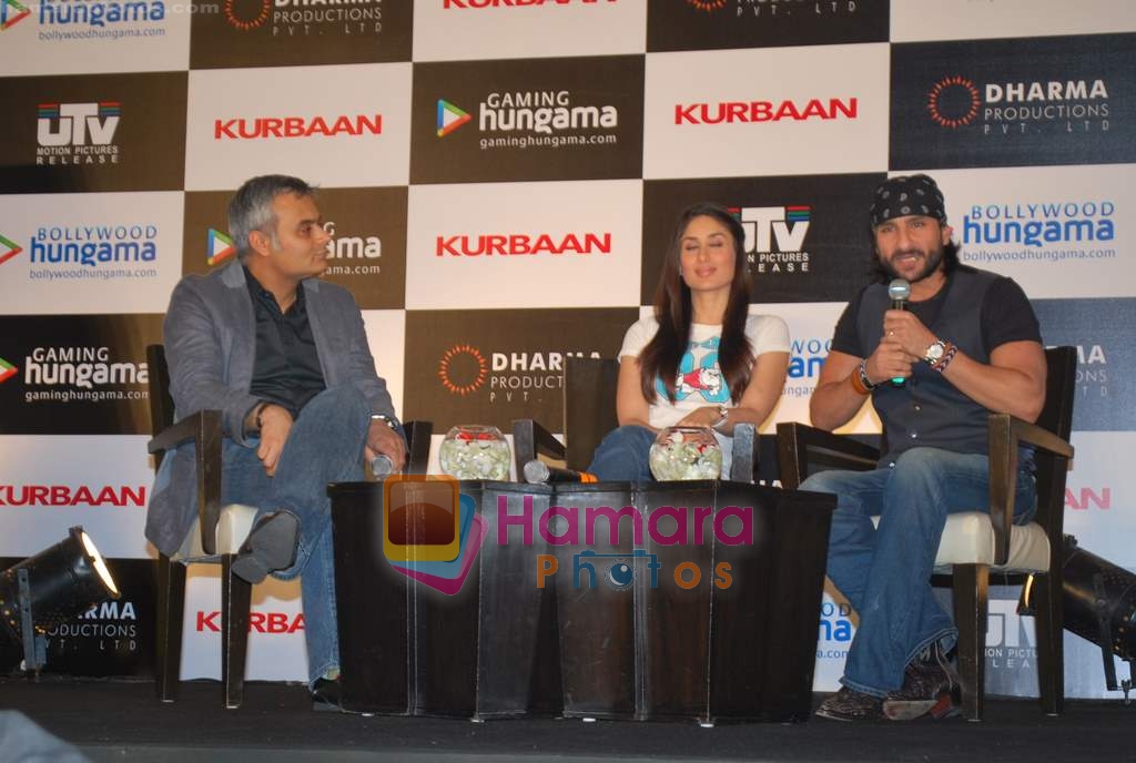 Kareena Kapoor, Saif Ali Khan at Kurbaan press meet in J W Marriott on 13th Nov 2009 