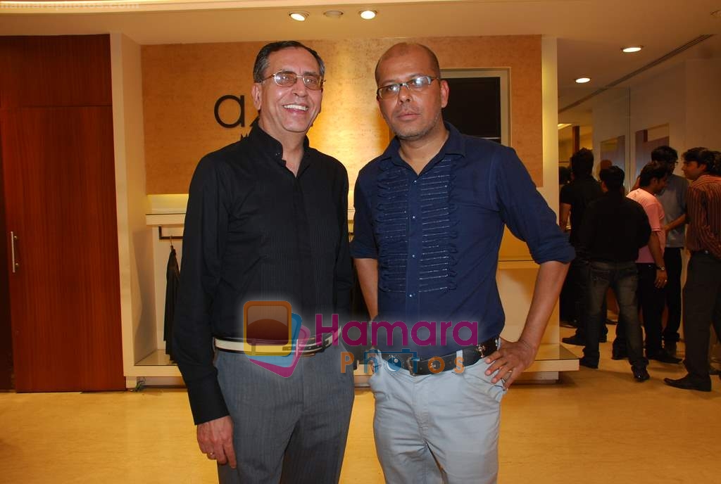 Narendra Kumar at Narendra Kumar Ahmed's men's collection launch in AZA on 14th Nov 2009 