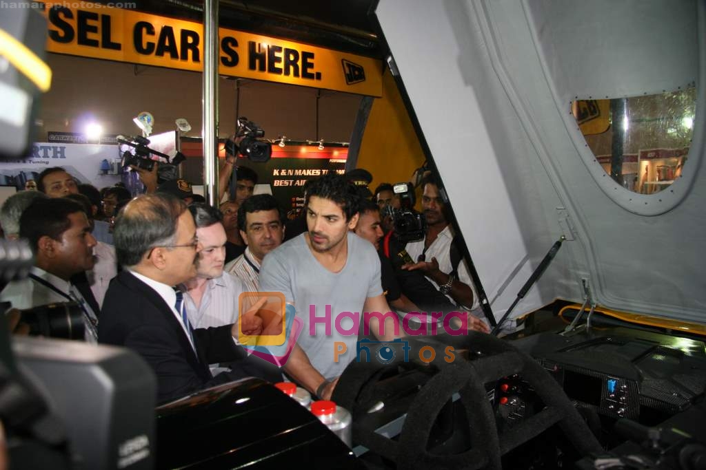 John Abraham launches Auto Car show in Bandra Kurla Complex on 19th Dec 2009 