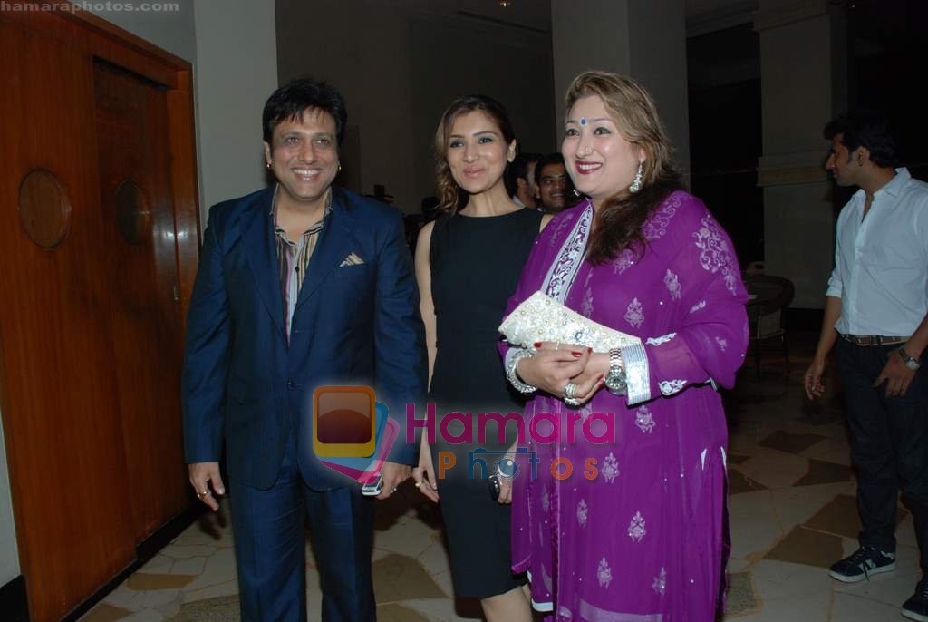 Govinda with Family at the launch of Purnima Lamchae and Misti Mukherjee's Films in Enigma on 25th Nov 2009 