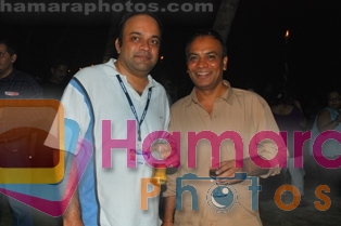 charu acharya & vipin sharma at IMA-Indian Music awards by Hub Entertainment Sameer Dixit ,Pranayy J.Anthwal in Goa, Hawai Beach on 27th Nov 2009