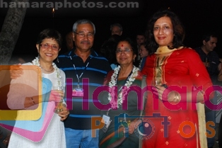 chitra palekar,jahnu bahrua,uma dacunha,gayatri at IMA-Indian Music awards by Hub Entertainment Sameer Dixit ,Pranayy J.Anthwal in Goa, Hawai Beach on 27th Nov 2009