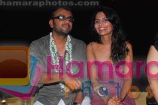 dibaker banerjee & rachana at IMA-Indian Music awards by Hub Entertainment Sameer Dixit ,Pranayy J.Anthwal in Goa, Hawai Beach on 27th Nov 2009