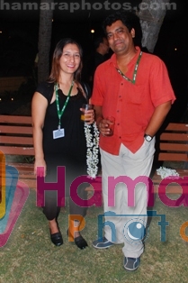 shweta & manish khandelwal at IMA-Indian Music awards by Hub Entertainment Sameer Dixit ,Pranayy J.Anthwal in Goa, Hawai Beach on 27th Nov 2009