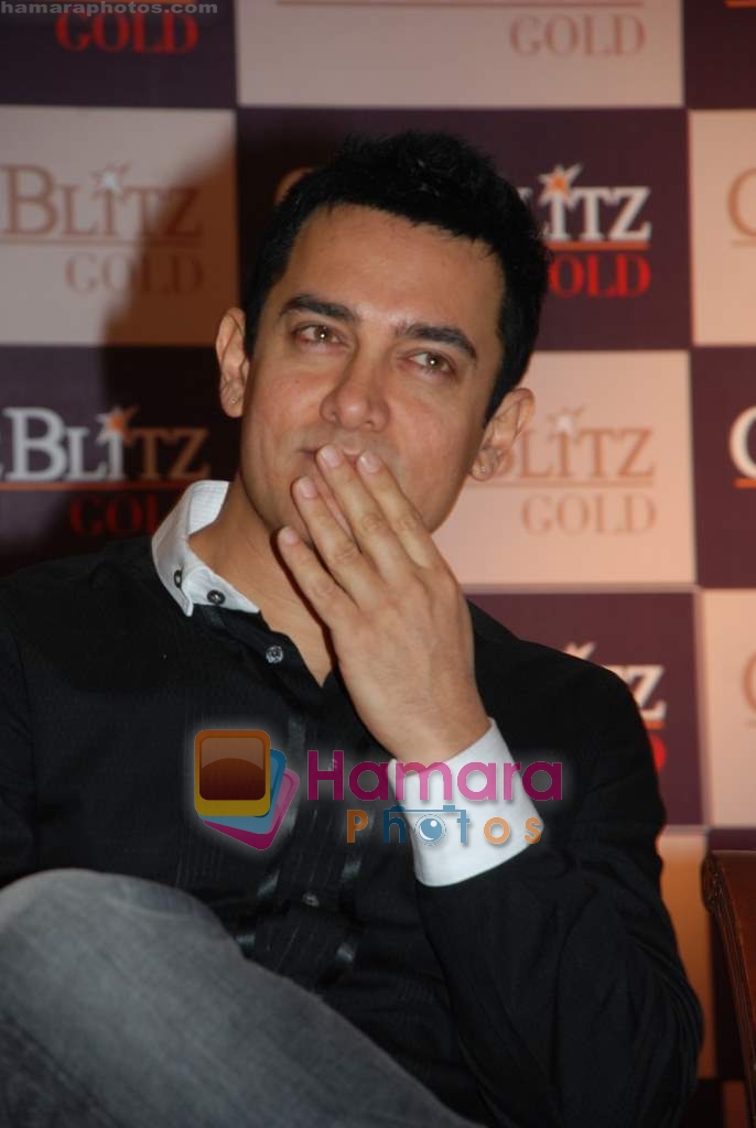 Aamir Khan at Cineblitz Gold issue launch in Taj Land's End on 30th Nov 2009 