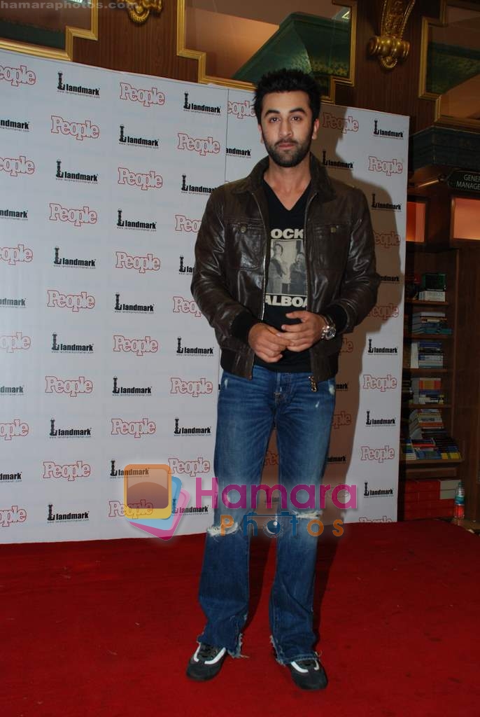 Ranbir Kapoor voted sexiest male actor by People in Landmark, Infinity Mall on 3rd Dec 2009 