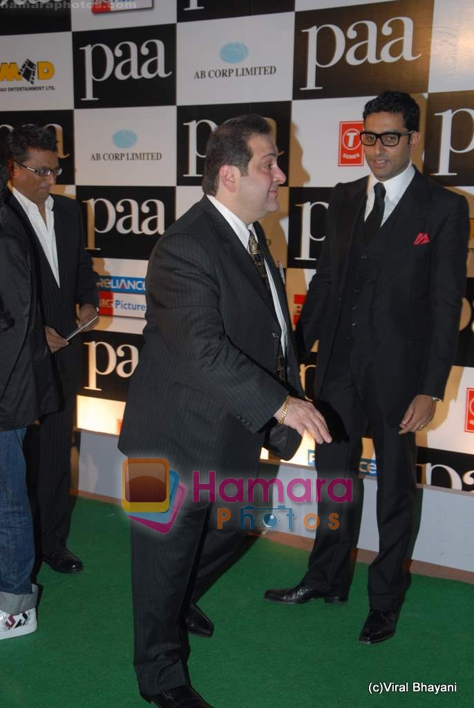 Abhishek Bachchan at Paa premiere in Mumbai on 3rd Dec 2009 