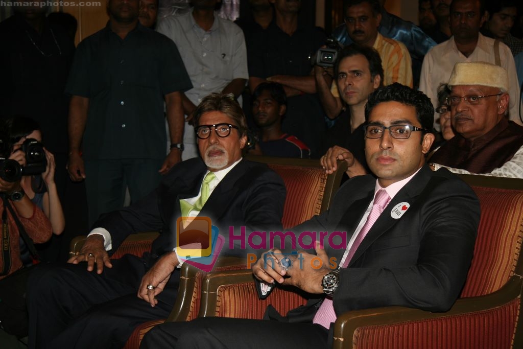 Amitabh Bachchan, Abhishek Bachchan at Asian Culture Award in Fun Republic, Mumbai on 7th Dec 2009 