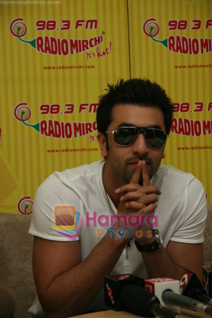 Ranbir Kapoor promotes Rocket Singh on Radio Mirchi in Mumbai on 7th Dec 2009 