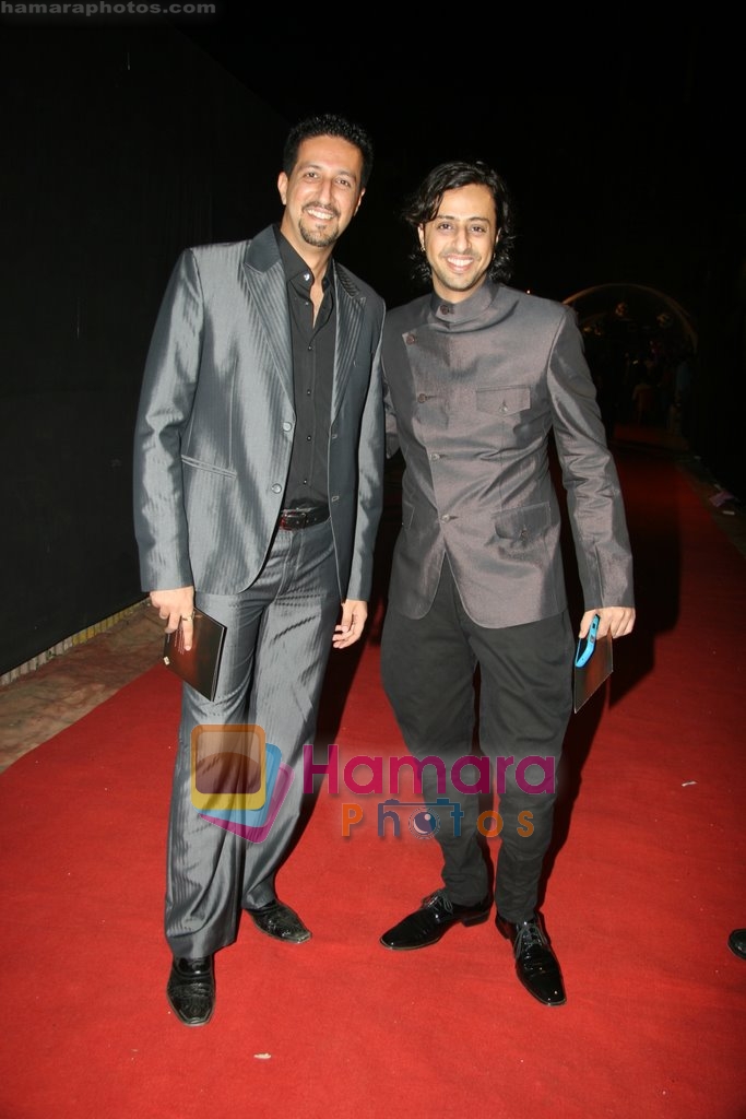 Salim and Sulaiman Merchant at saregama 1000th episode bash in Andheri, Mumbai on 11th Dec 2009 