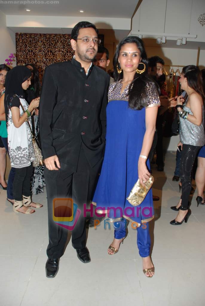 at the Launch of VIKRAM PHADNIS boutique with Malaga  launches his exclusive boutique in Juhu on 12th Dec 2009 