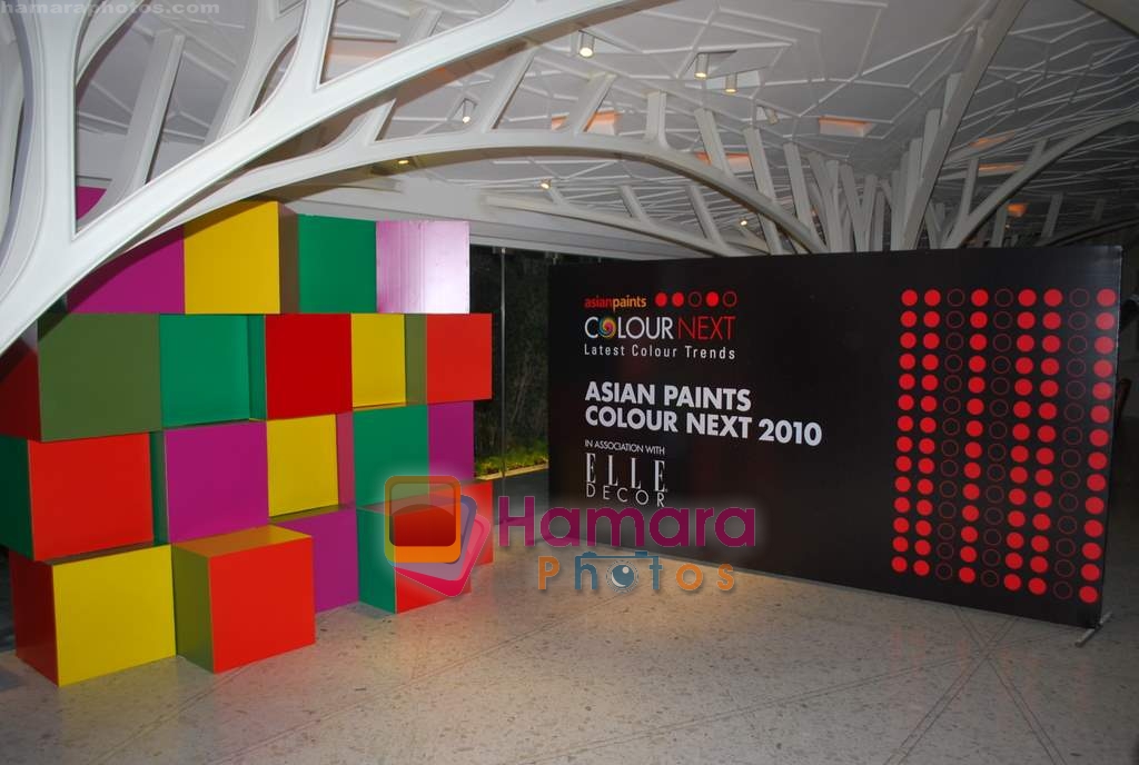at Asian Paints Colours Next show on 12th Dec 2009  