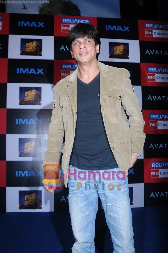 Shahrukh Khan at Avatar premiere in INOX on 15th Dec 2009 