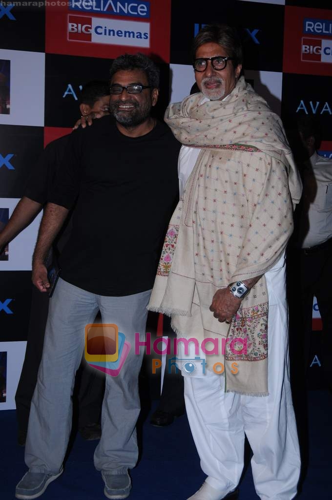 Amitabh Bachchan at Avatar premiere in INOX on 15th Dec 2009 
