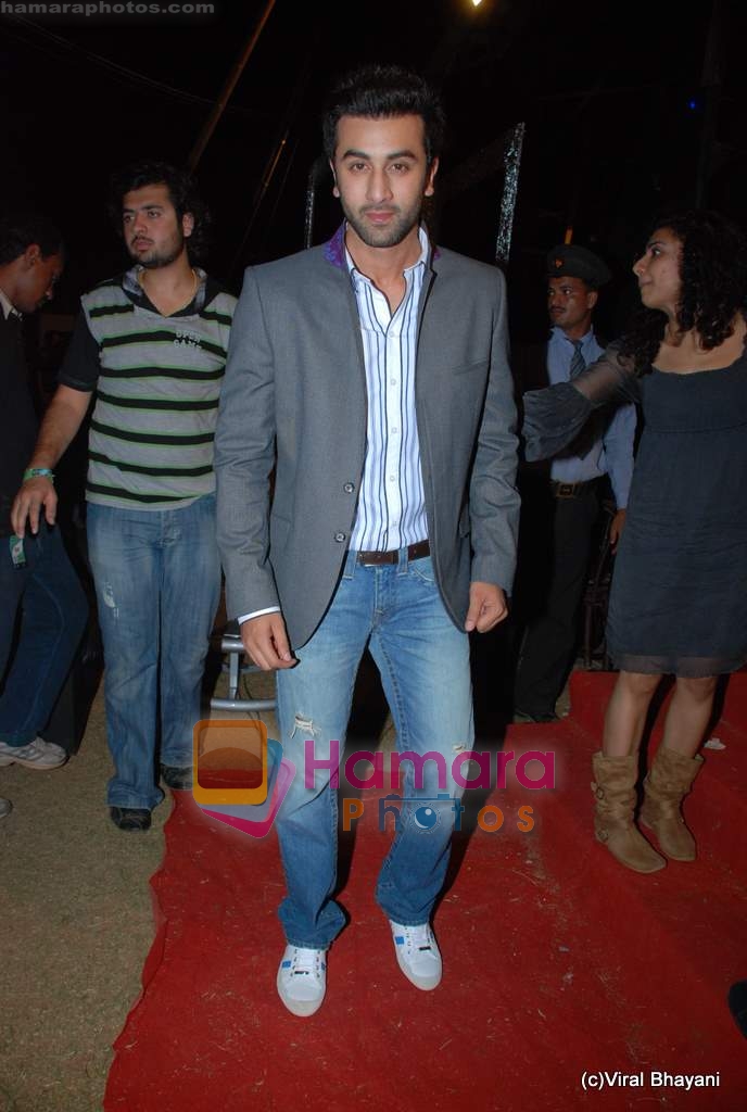 Ranbir Kapoor at Police show in Andheri Sports Complex on 19th Dec 2009 