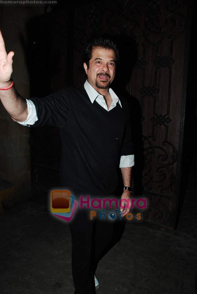 Anil Kapoor at Anil Kapoor's birthday bash in Juhu Residence on 24th Dec 2009 