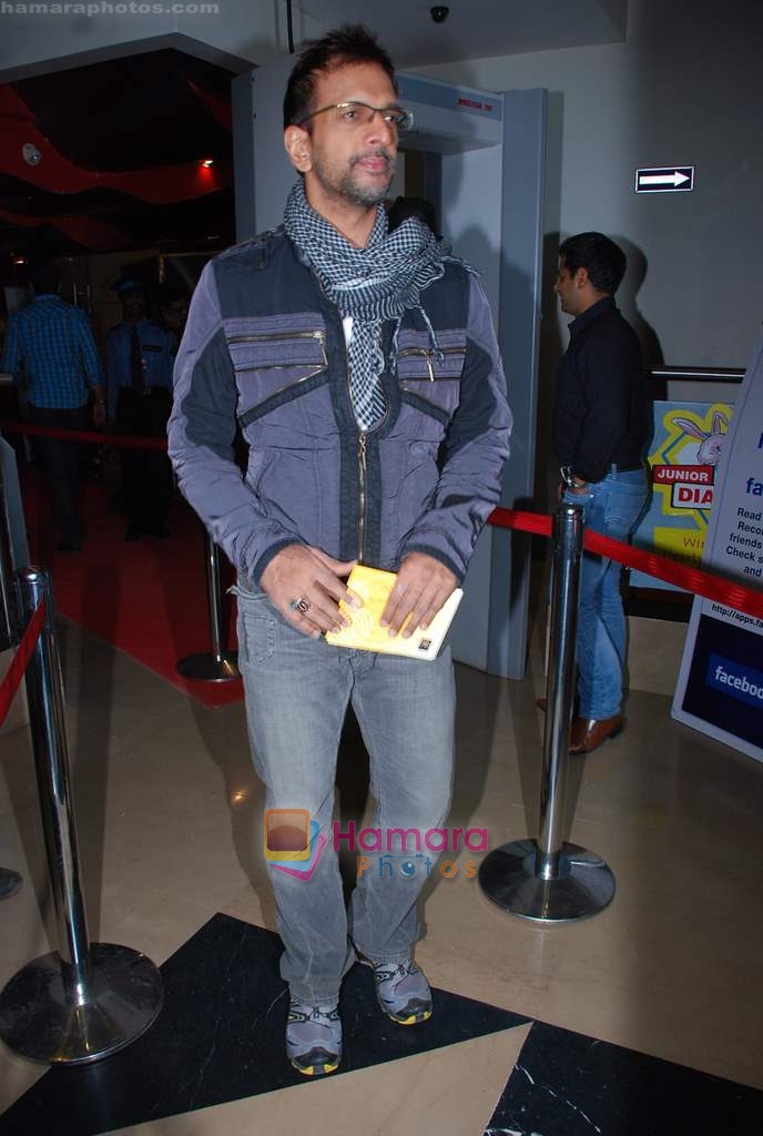 Javed Jaffery at Paranormal Activity film premiere in PVR on 5th Jan 2010 