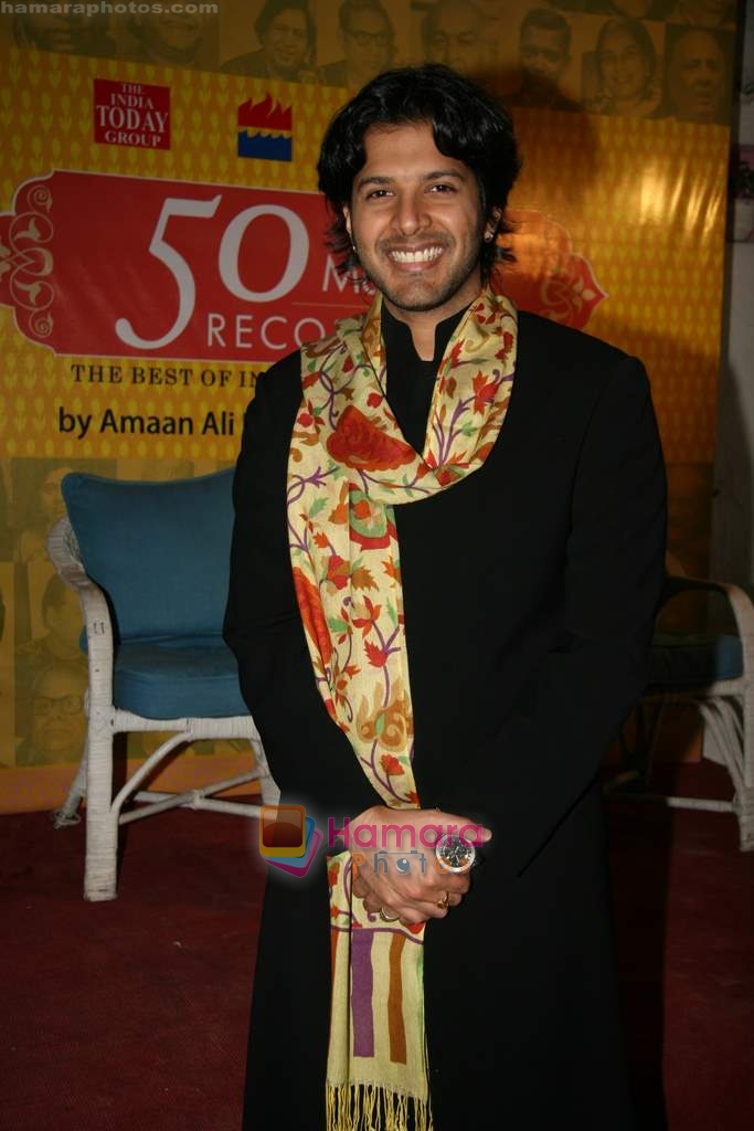 Ayaan Ali Khan at Ayaan and Aman Ali Khan's book 50 Maestros Recordings launch in Olive on 8th Jan 2010 