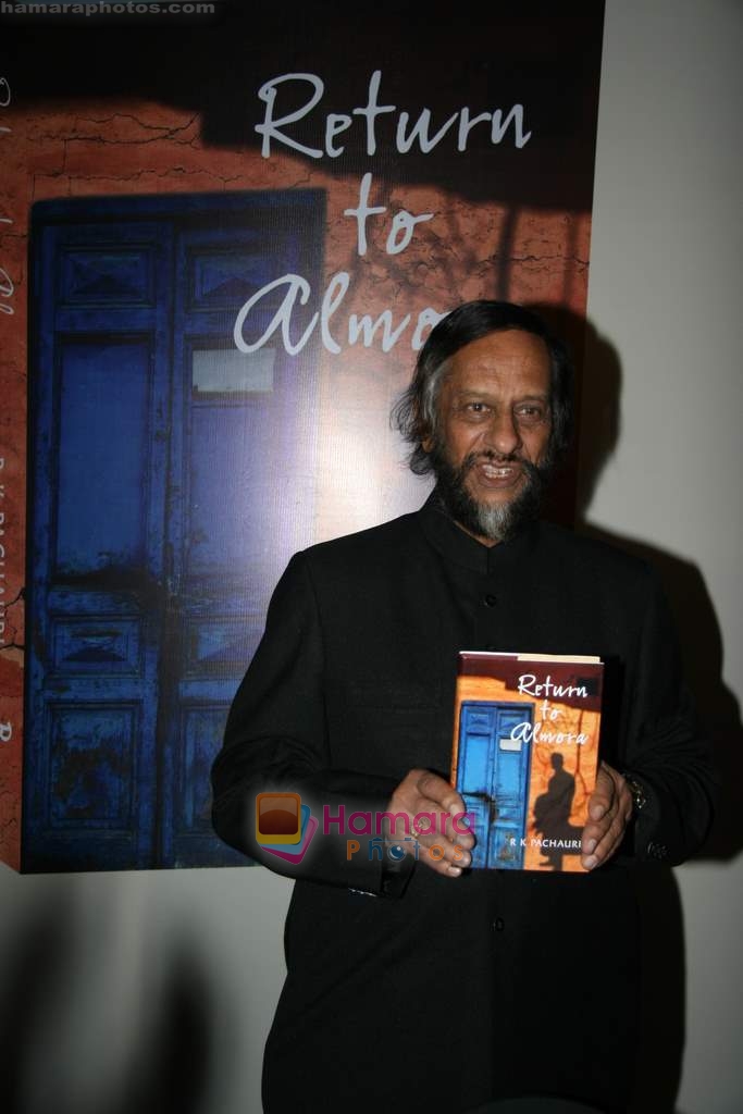 at Pachauri's book Return to Almora launch in Taj on 8th Jan 2010 