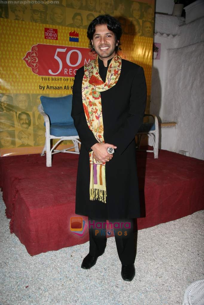 Ayaan Ali Khan at Ayaan and Aman Ali Khan's book 50 Maestros Recordings launch in Olive on 8th Jan 2010 