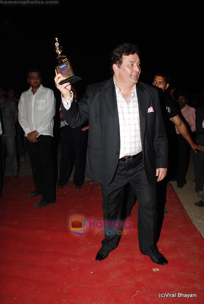 Rishi Kapoor at Star Screen Awards red carpet on 9th Jan 2010 