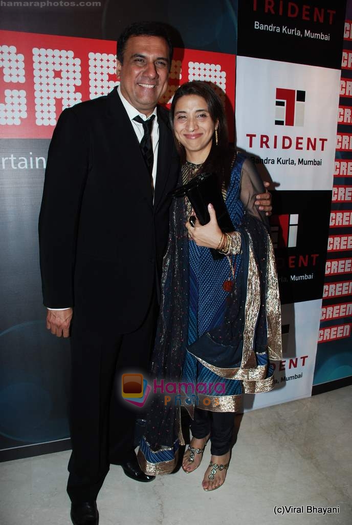 Boman Irani at Star Screen Awards red carpet on 9th Jan 2010 
