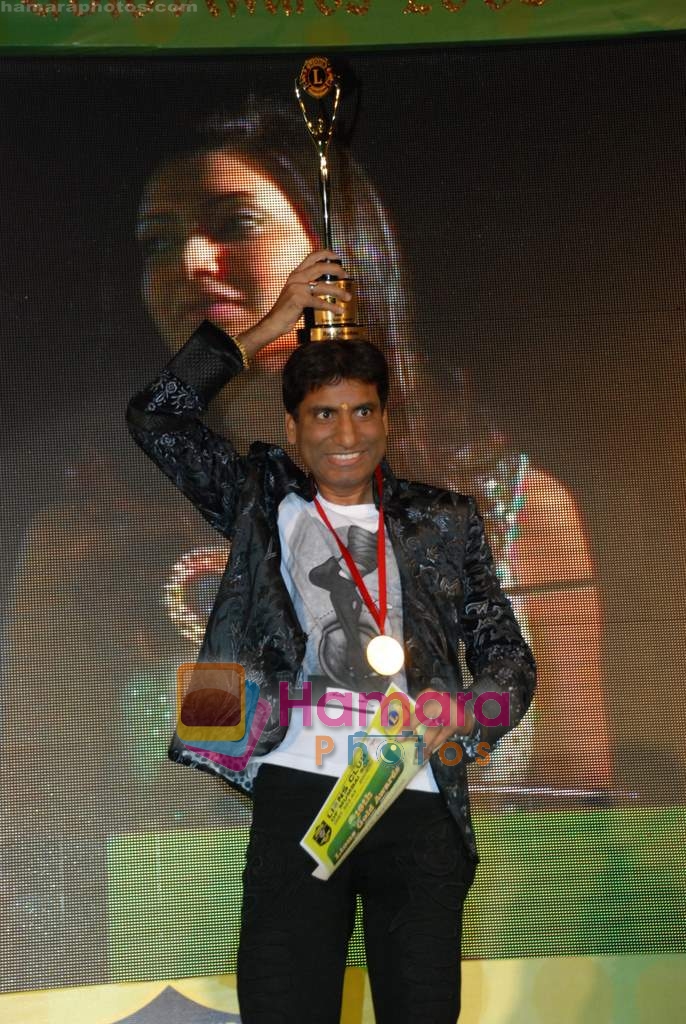 Raju Shrivastav at Lions Gold Awards in Bhaidas Hall on 14th Jan 2010 