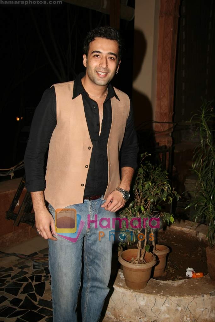 at Yeh Rishta serial sangeet on the sets in Filmcity on 14th Jan 2010 