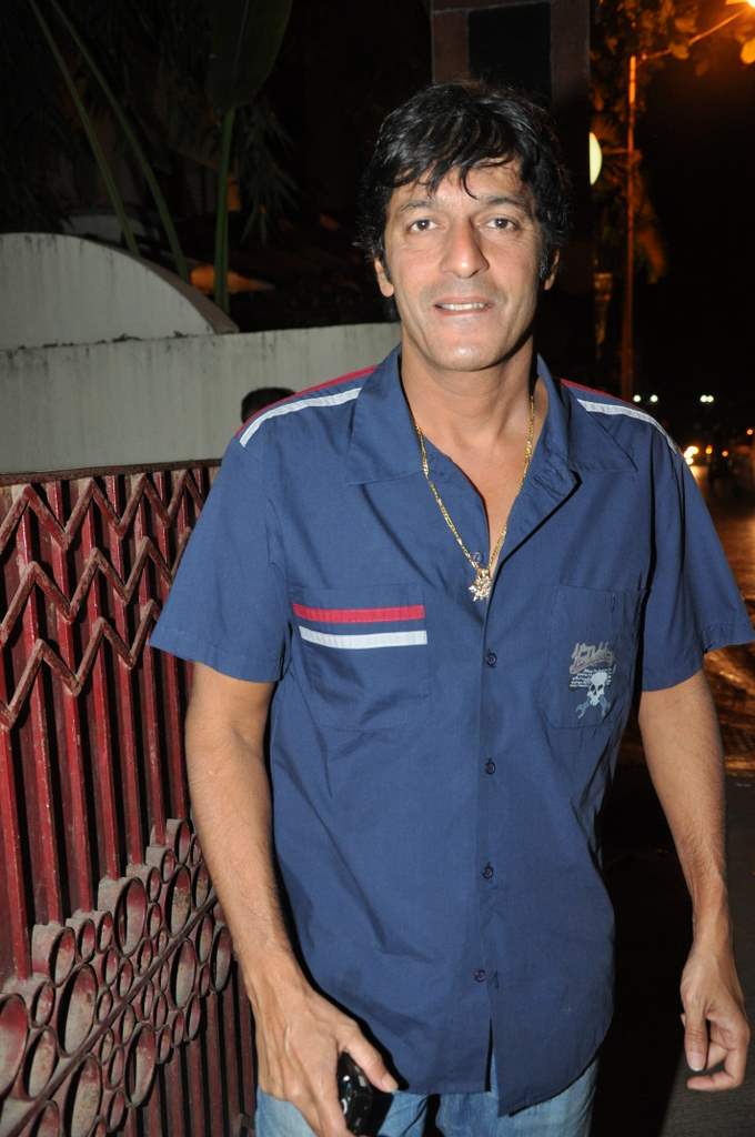 Chunky Pandey at Chance Pe Dance special screening in Ketnav on 14th Jan 2010 