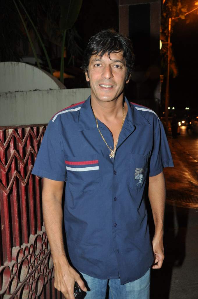 Chunky Pandey at Chance Pe Dance special screening in Ketnav on 14th Jan 2010 