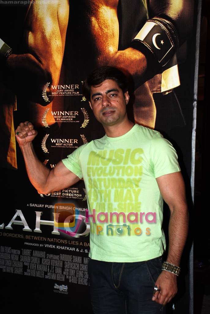 Sushant Singh at a Press conference of film Lahore in Mumbai on 25th Jan 2010 
