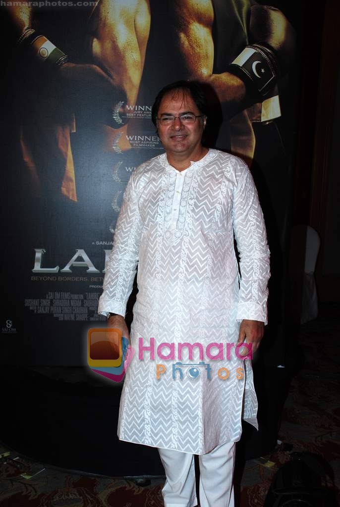Farooque Shaikh at a Press conference of film Lahore in Mumbai on 25th Jan 2010 
