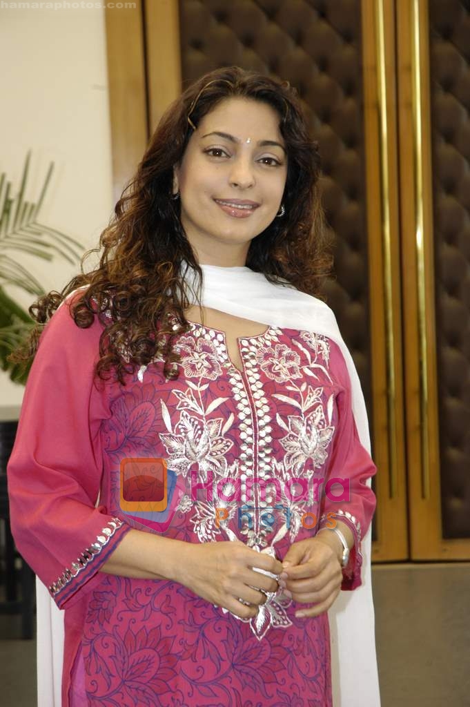 Juhi Chawla at the press conference of film Sukhmani- Hope for Life in Mumbai on 28th Jan 2010 