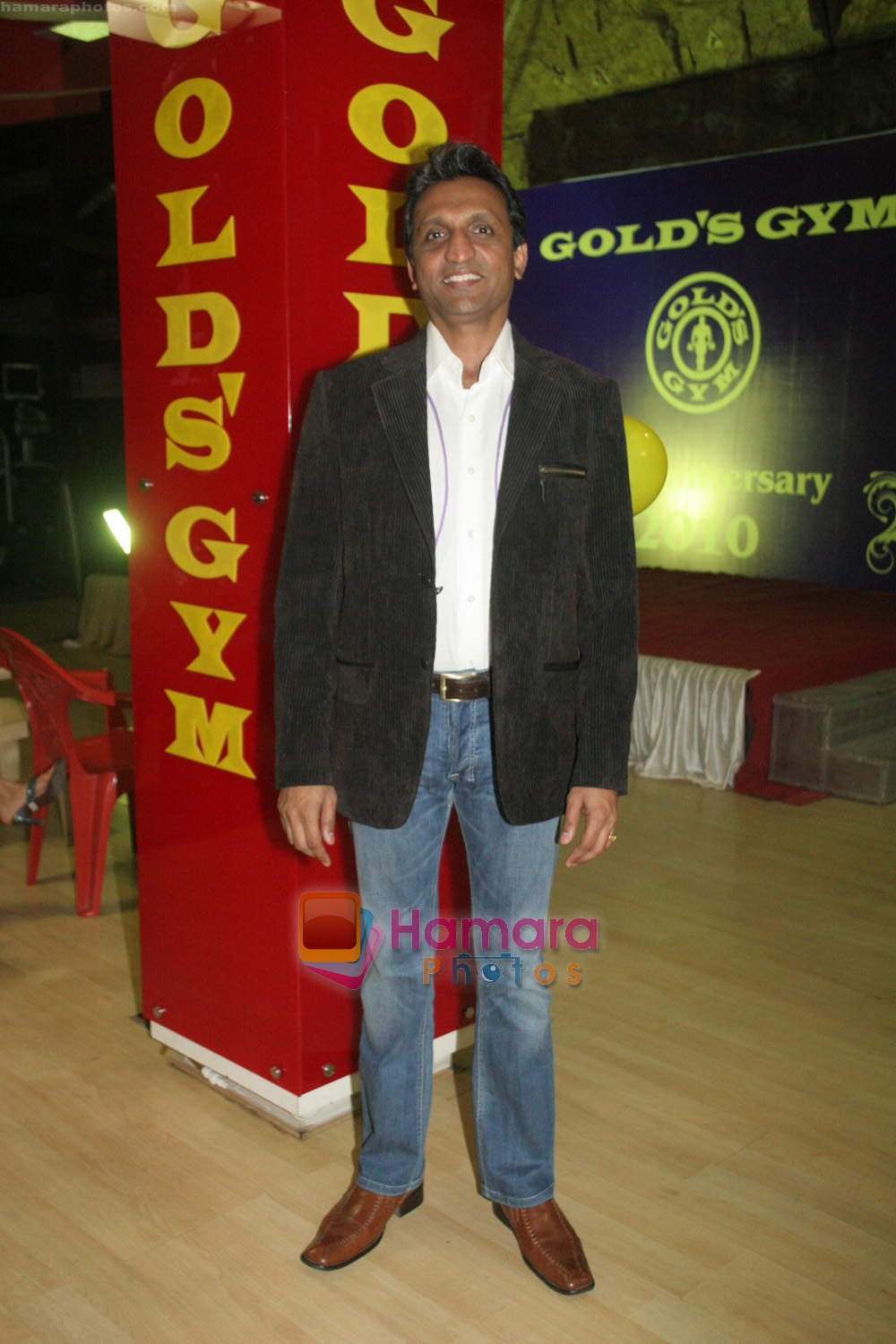 G Ramachandran -Director Gold's Gym at Gold's Gyms 2010 calendar launch in Mumbai on 30th Jan 2010