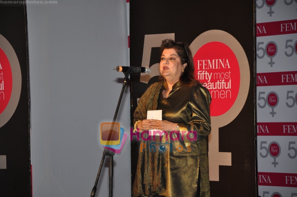 at the Launch of Femina's 50 most beautiful women issue in ITC Hotel, Mumbai on 31st Jan 2010 