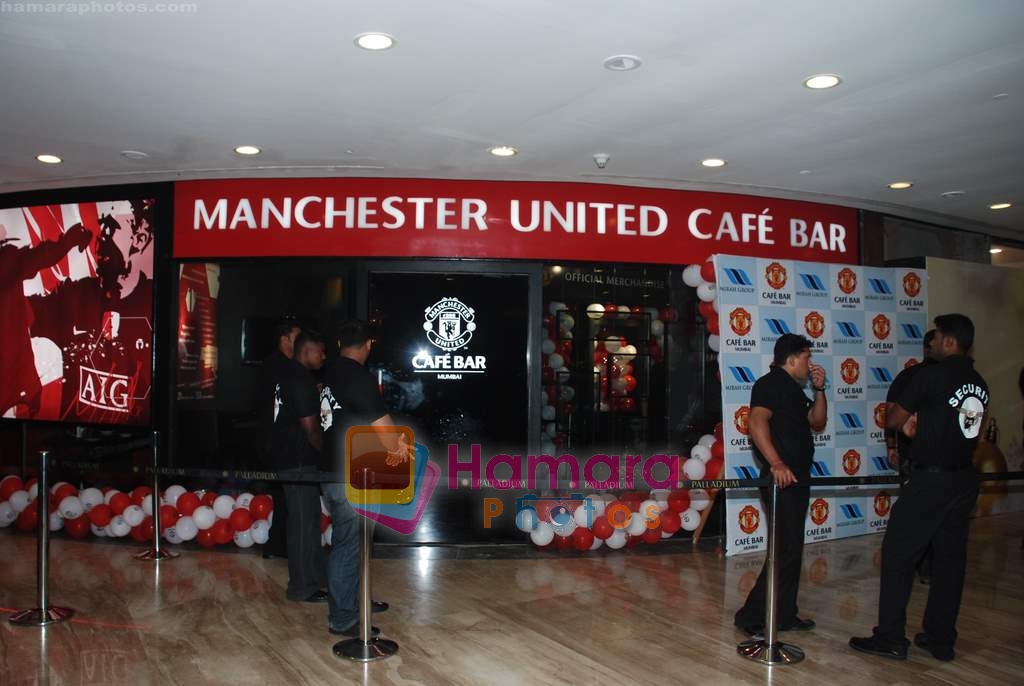 at Manchester United pub launch in Palladium on 2nd Feb 2010 