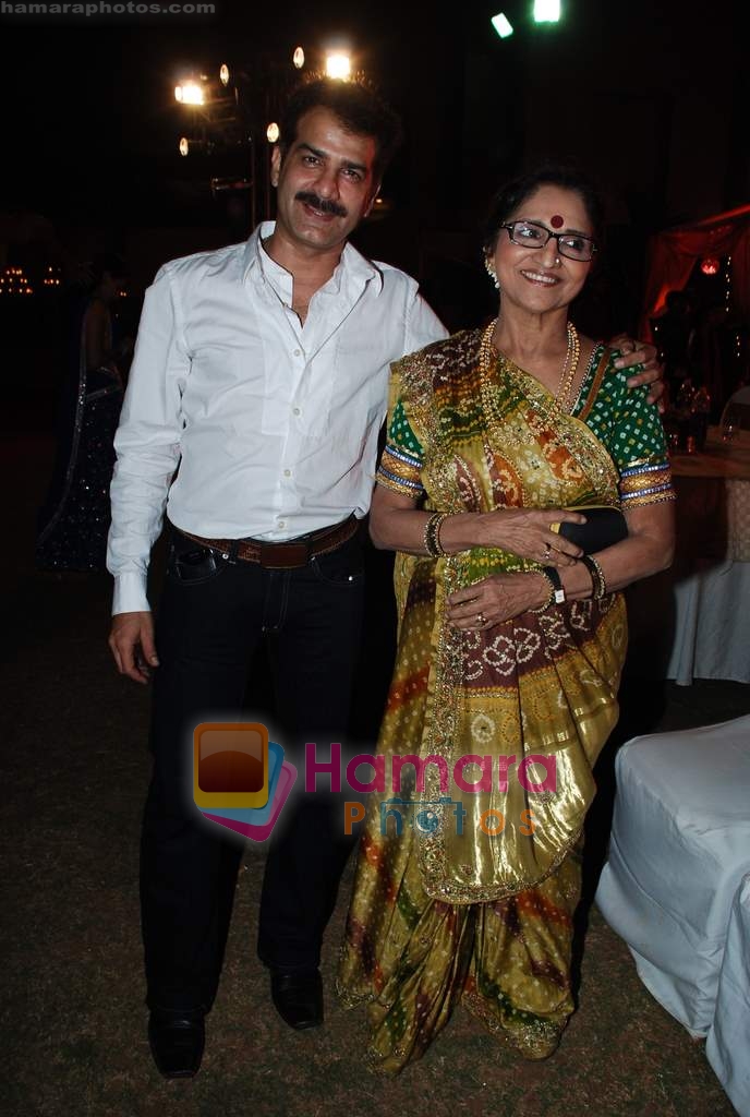 Jamnadas Majethia at Behenein serial promotional event with sangeet of character Purva in Taj Land's End on 2nd Feb 2010 