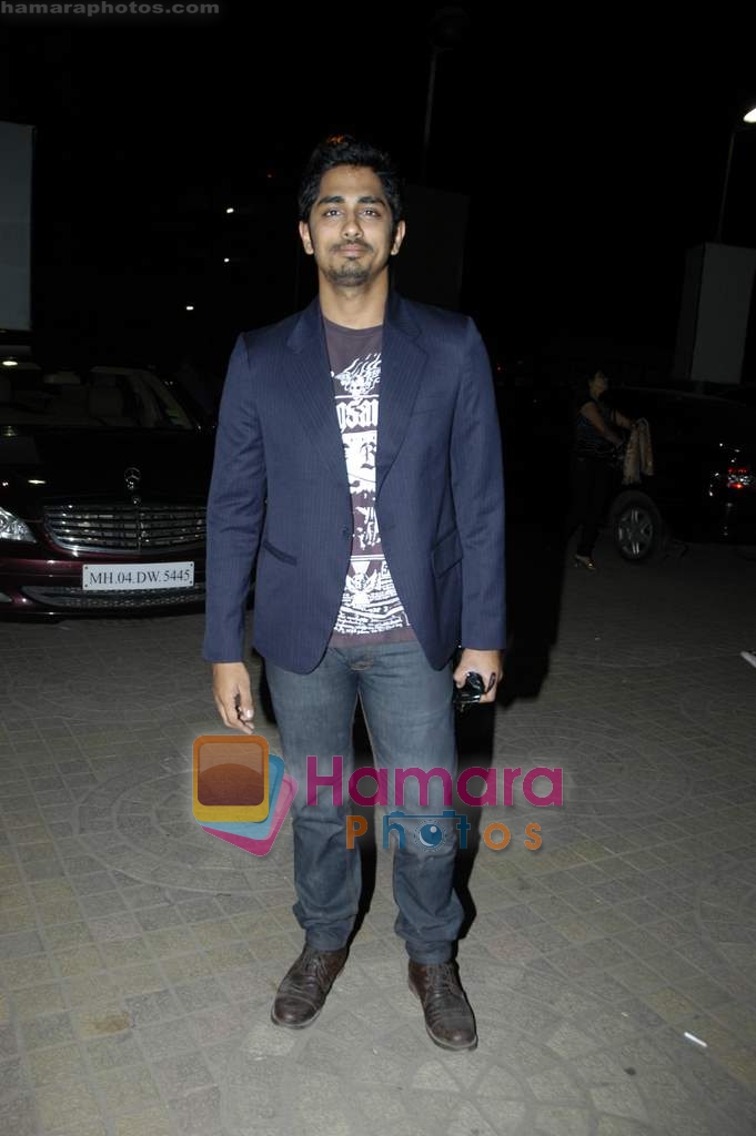 Siddharth Narayan at Siddharth's special screening of film Striker in Fame on 4th Feb 2010 