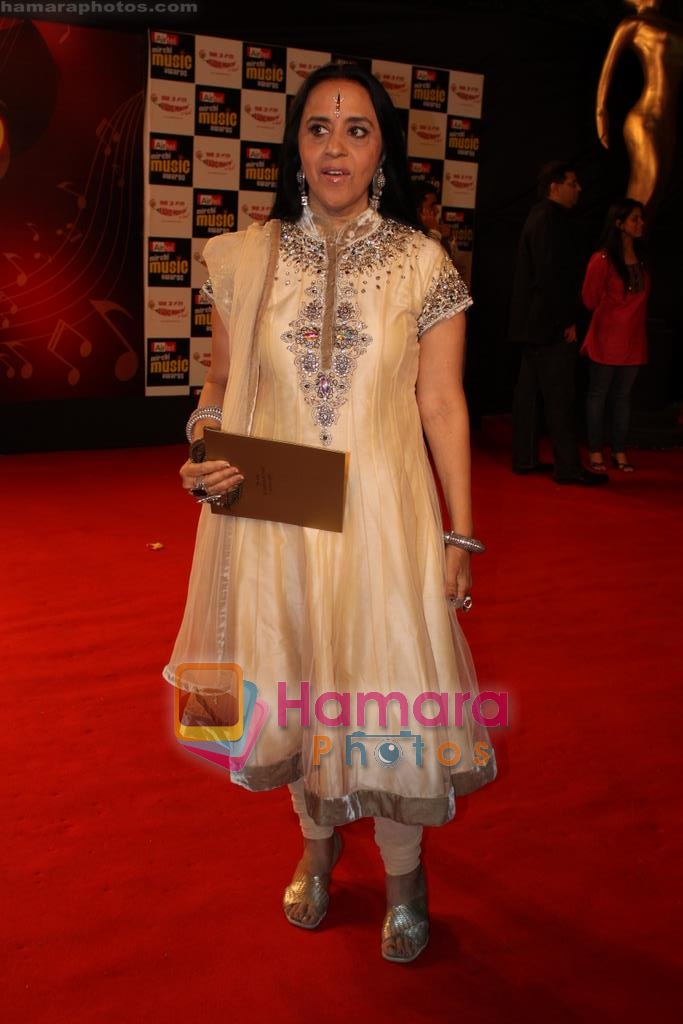 Ila Arun at Airtel Mirchi Music awards in Bandra, Mumbai on 11th feb 2010 
