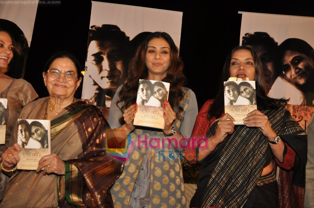 Tabu, Shabana Azmi at Kaifi Azmi Book Launch in Andheri, Mumbai on 10th Feb 2010 