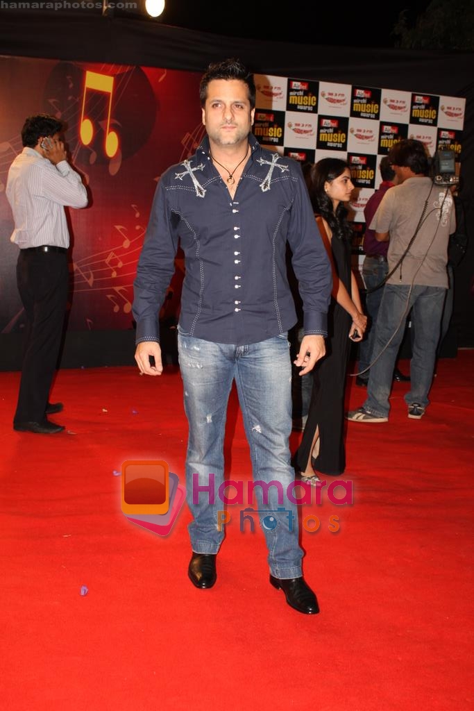 Fardeen Khan at Airtel Mirchi Music awards in Bandra, Mumbai on 11th feb 2010 