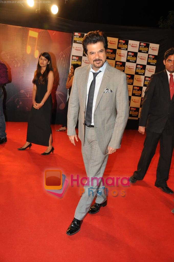 Anil Kapoor at Airtel Mirchi Music awards in Bandra, Mumbai on 11th feb 2010 